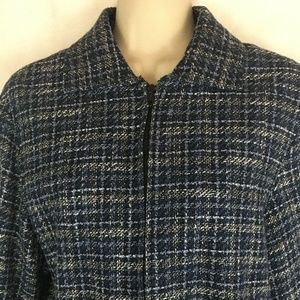 Catherine Stewart Tweed Full Zip Jacket